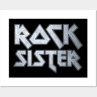 Rock sister Posters and Art